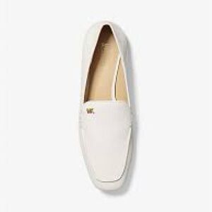 Michael Kors Cream Leather Loafers